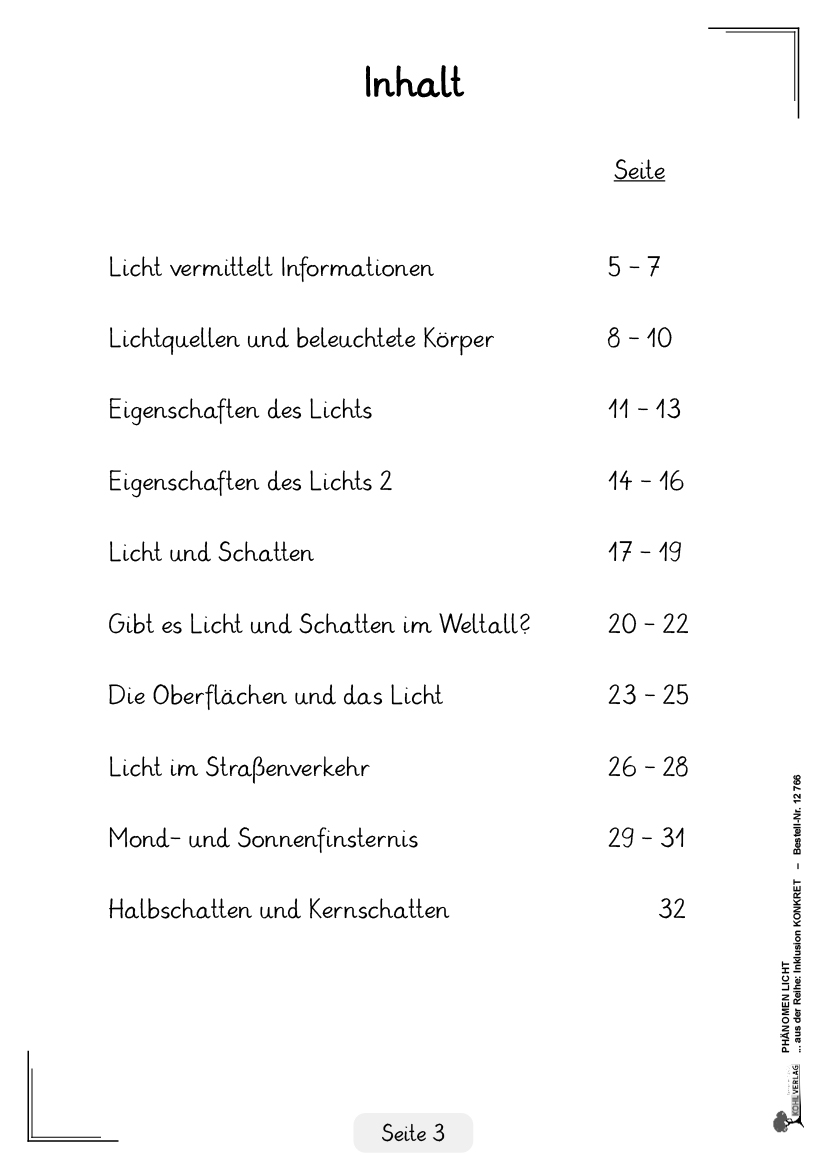 Phänomen Licht