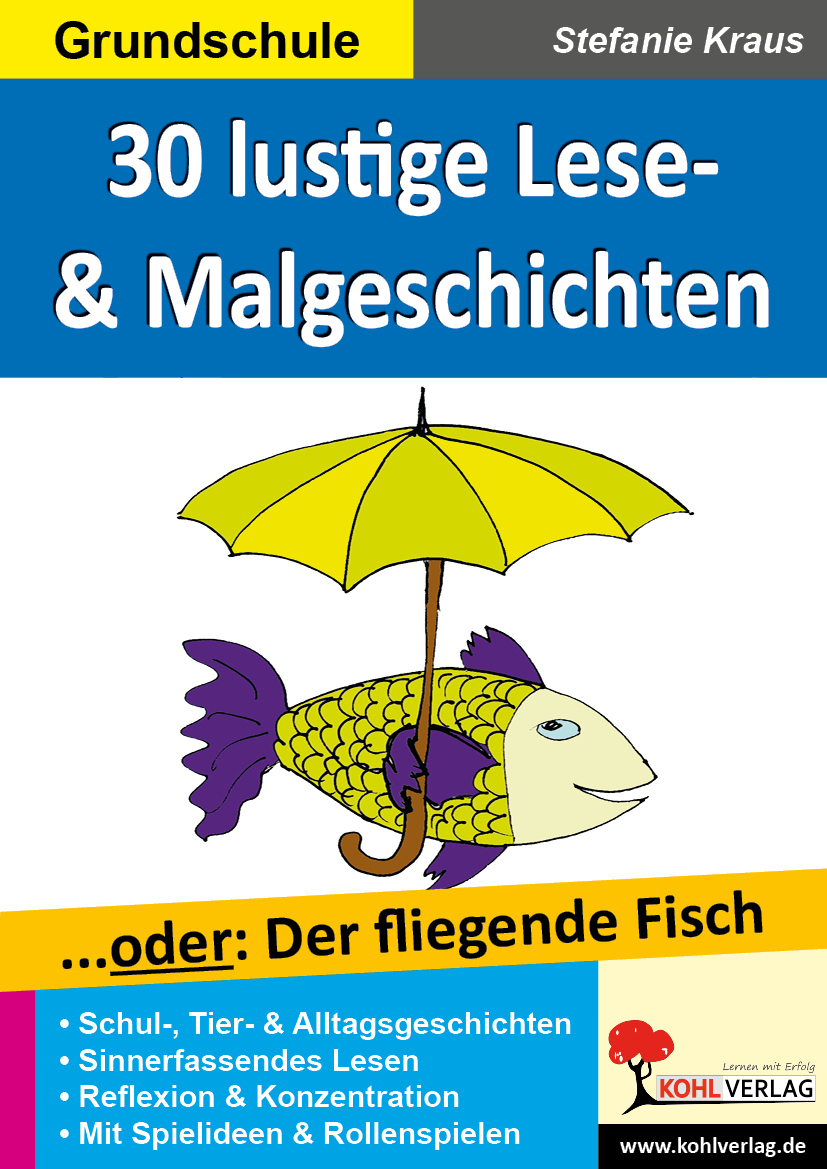 30 lustige Lese- & Malgeschichten II