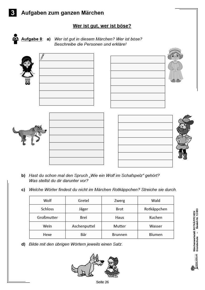 Märchenwerkstatt Rotkäppchen