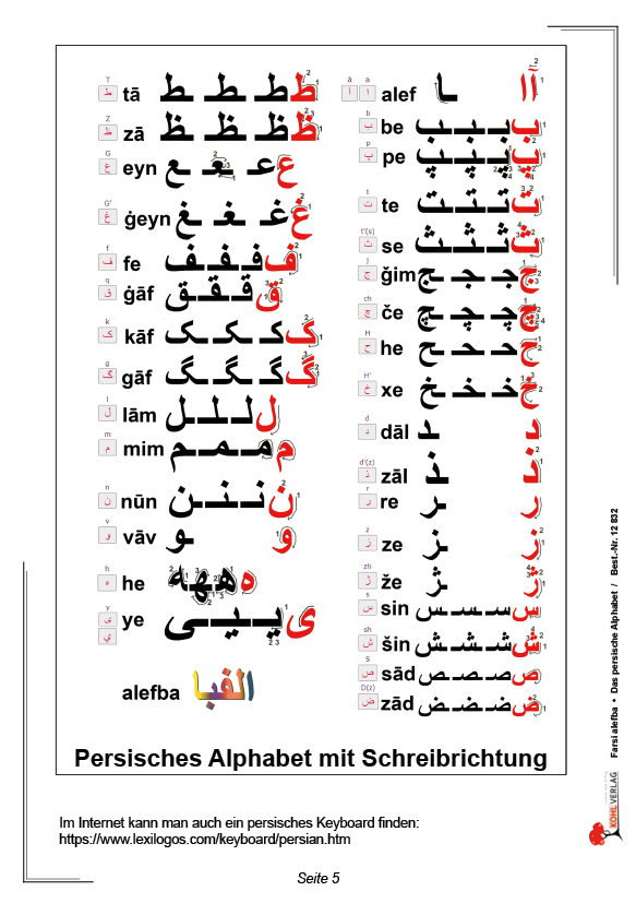 FARSI / Farsi alefba ‒ das persische Alphabet (Band 4)