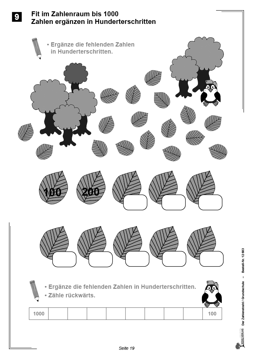 Der Zahlenstrahl / Grundschule