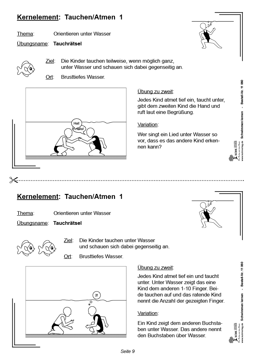 Schwimmen lernen