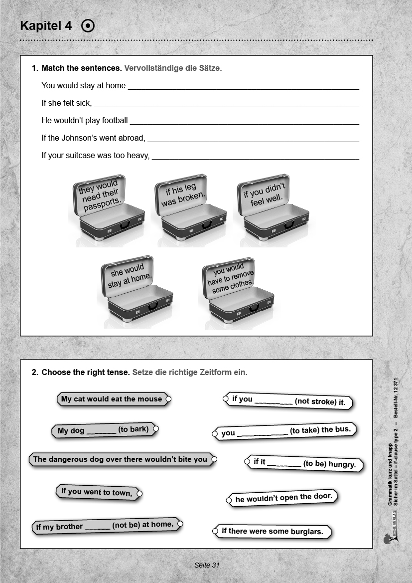 Englische Grammatik kurz & knapp / Band 2: if-clauses II