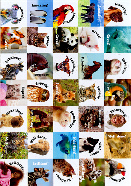 Belohnungssticker Haus- & Zootiere Belohnungssticker Haus- & Zootiere
