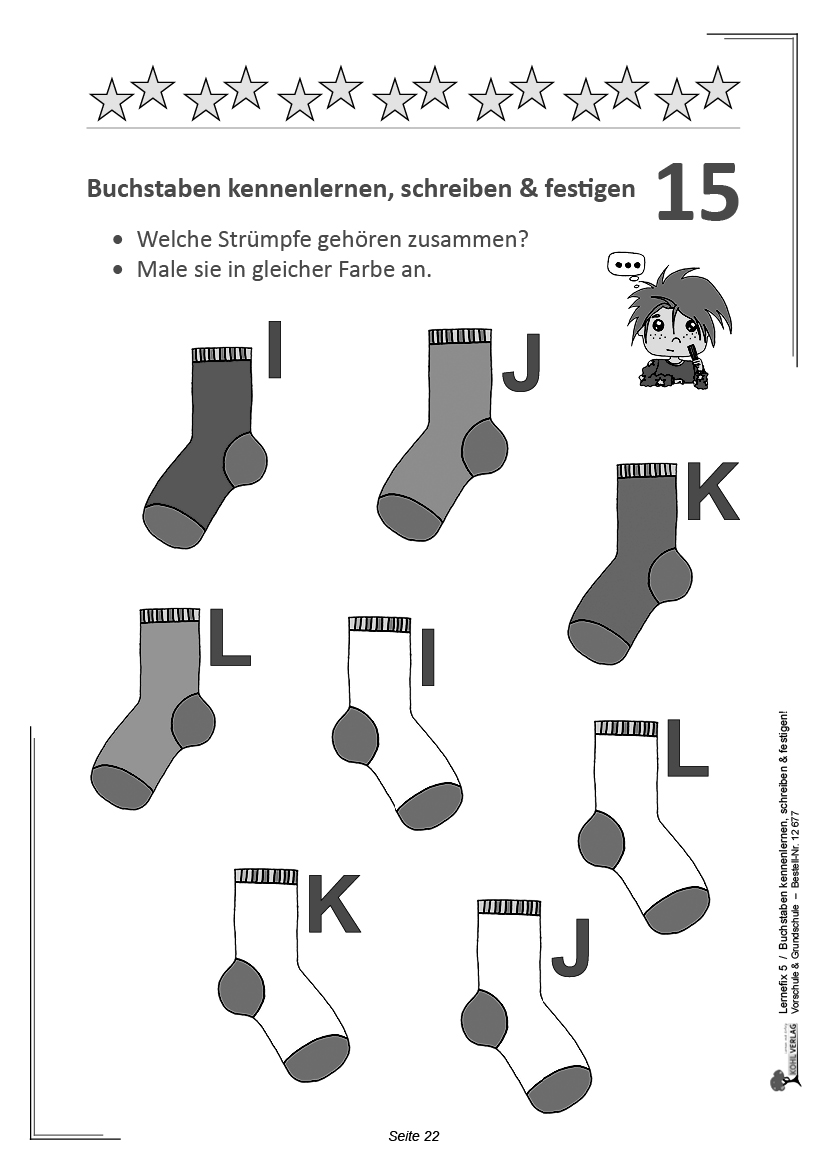 Lernefix / Band 5: Buchstaben kennenlernen, verstehen & festigen