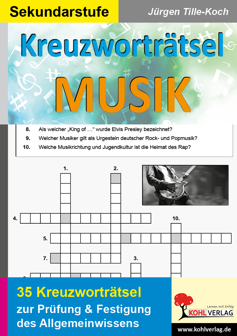 Kreuzworträtsel Musik Kreuzworträtsel Musik