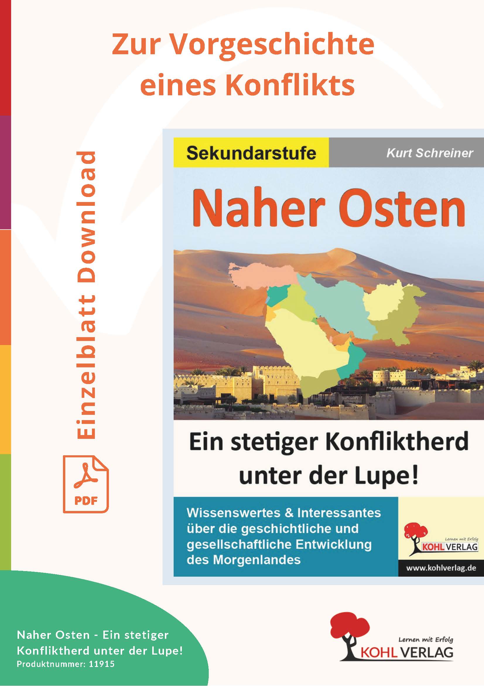 Naher Osten: Zur Vorgeschichte eines Konfliktes