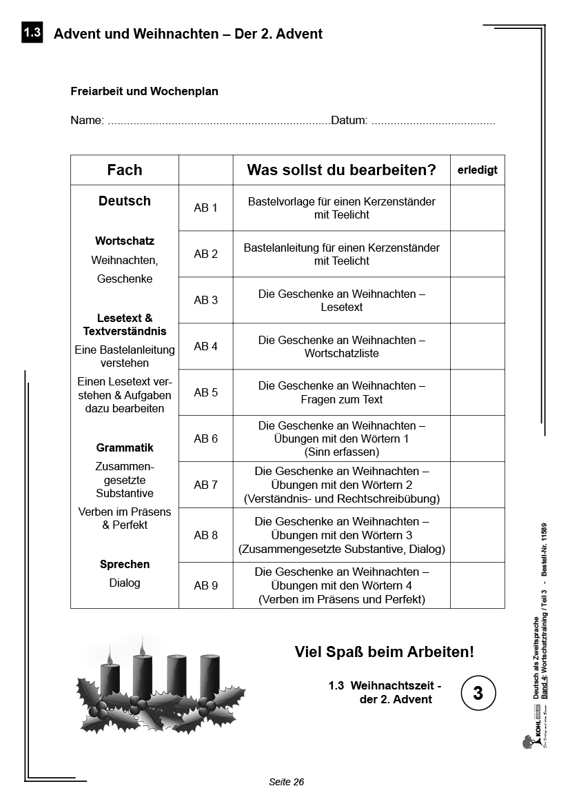 Deutsch als Zweitsprache in Vorbereitungsklassen / Band 4