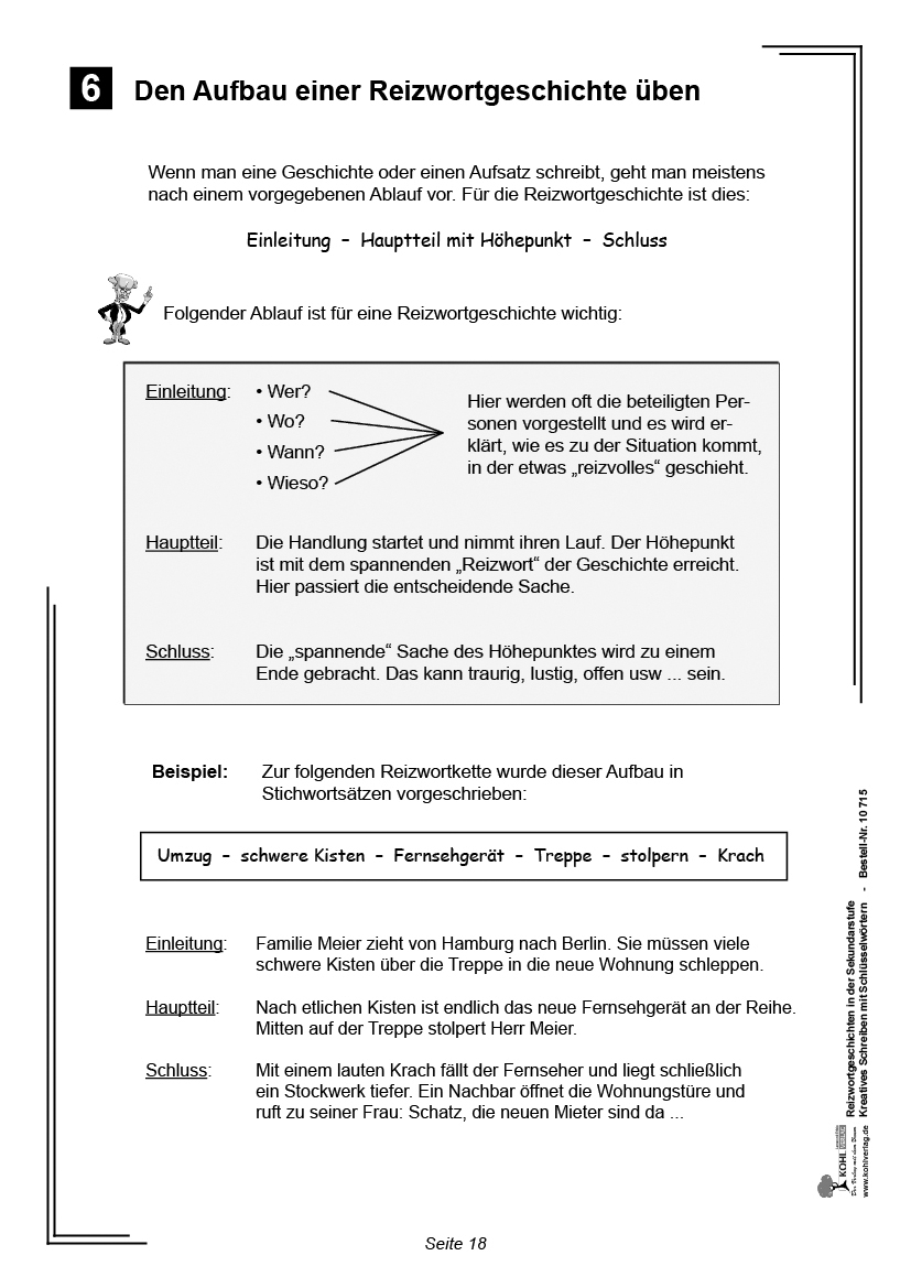 Reizwortgeschichten / Sekundarstufe