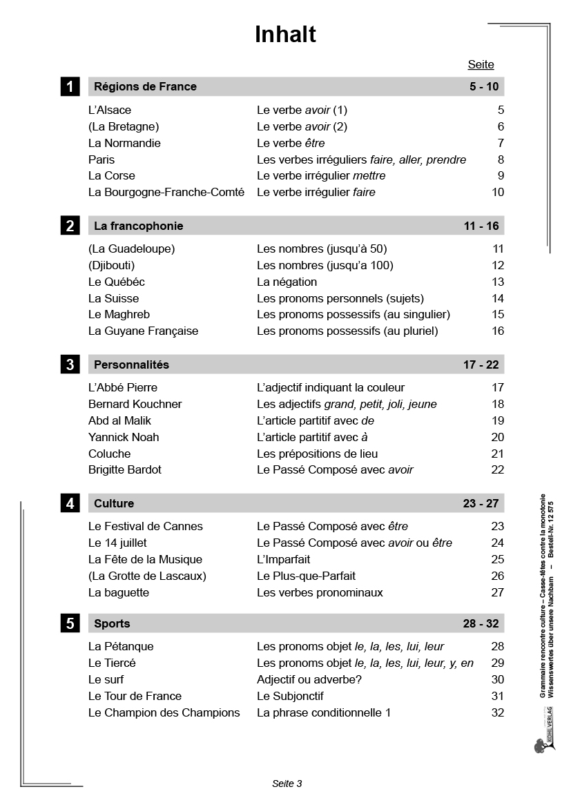 Grammaire rencontre culture