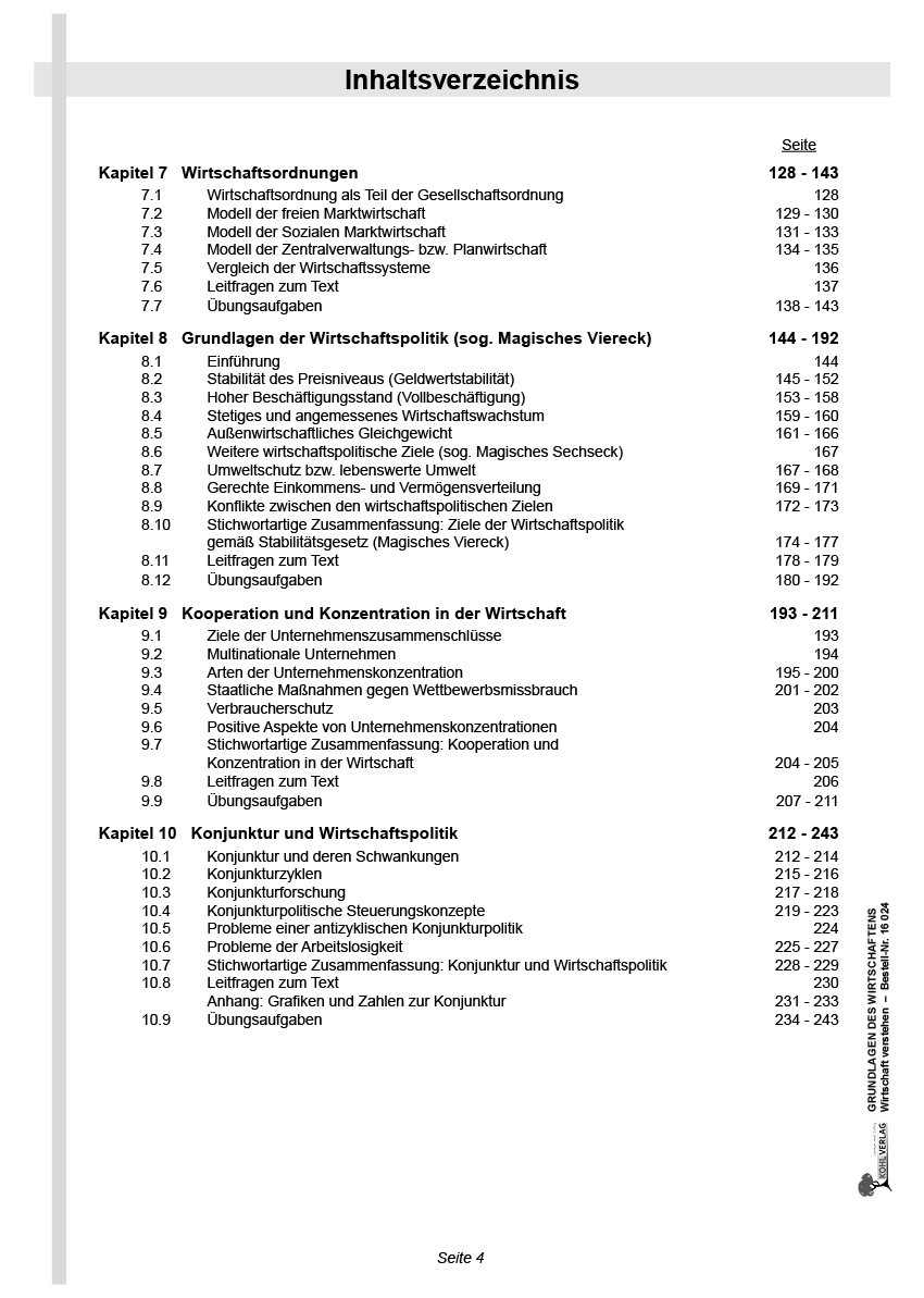 Grundlagen der Wirtschaft