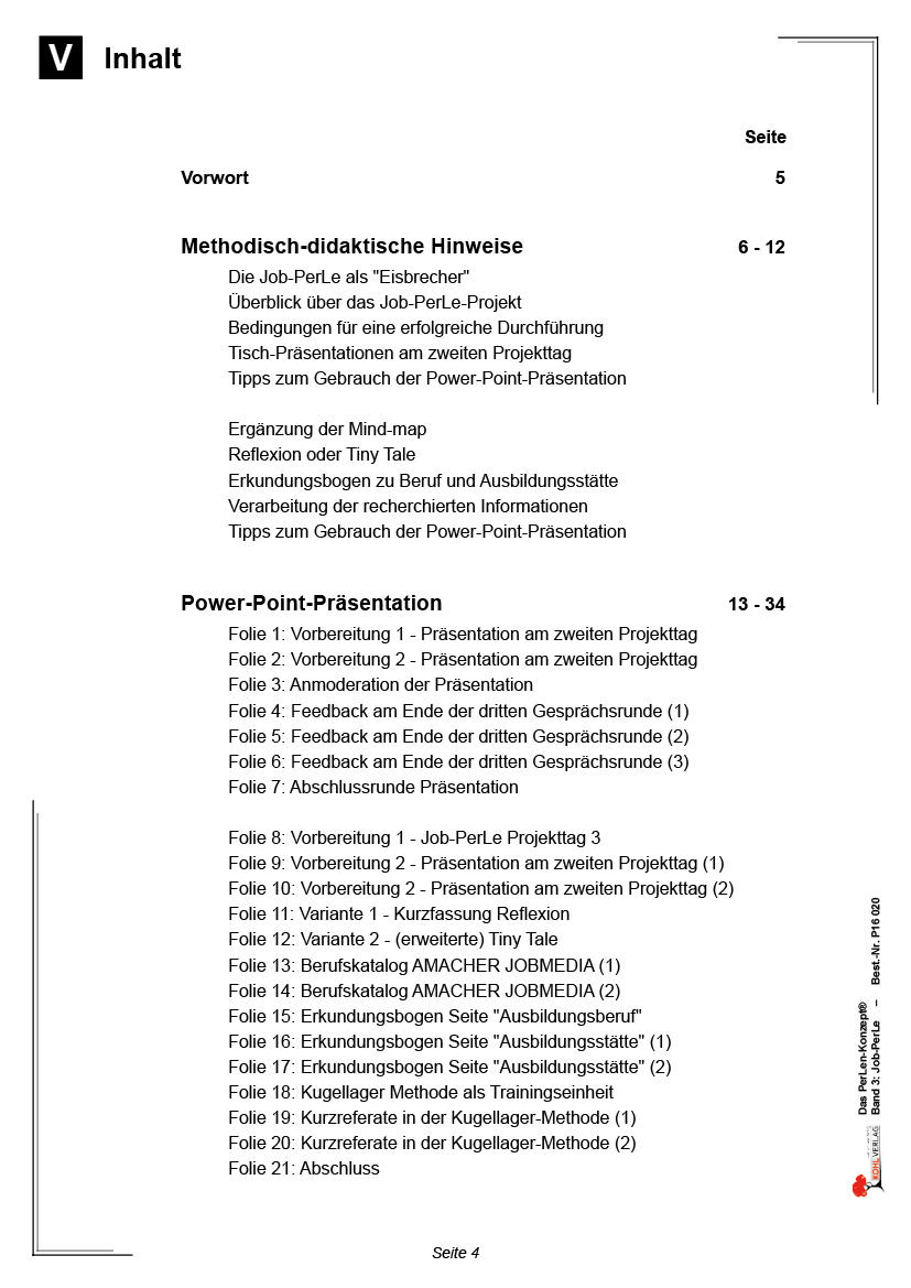 Das PerLen-Konzept - Job-PerLe