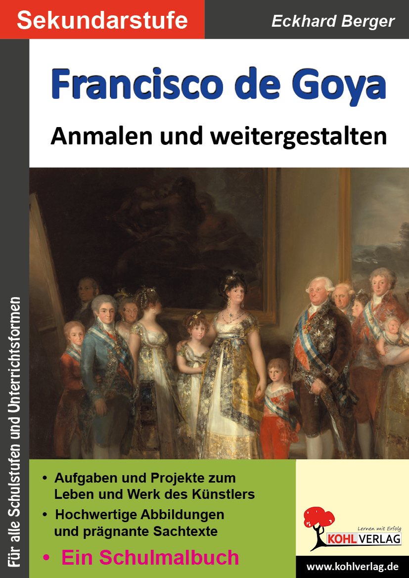 Francisco de Goya anmalen und weitergestalten Francisco de Goya anmalen und weitergestalten