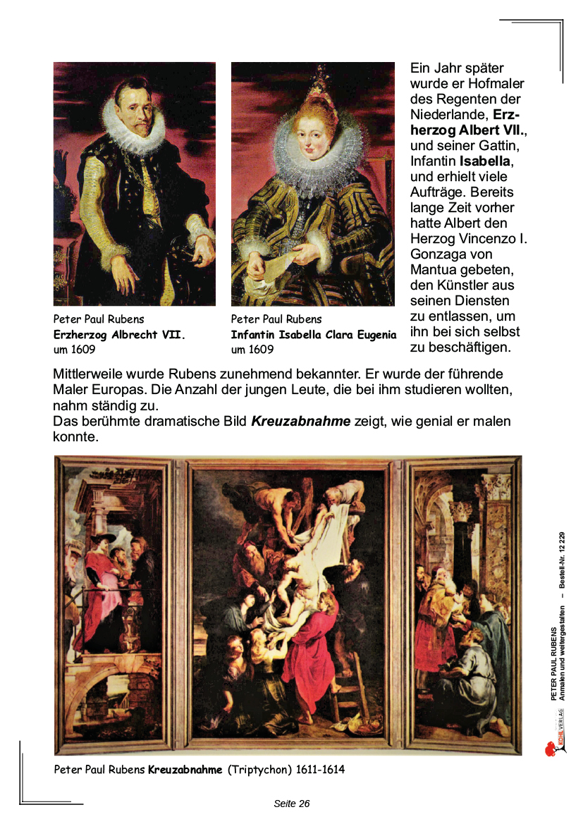 Peter Paul Rubens ... anmalen und weitergestalten