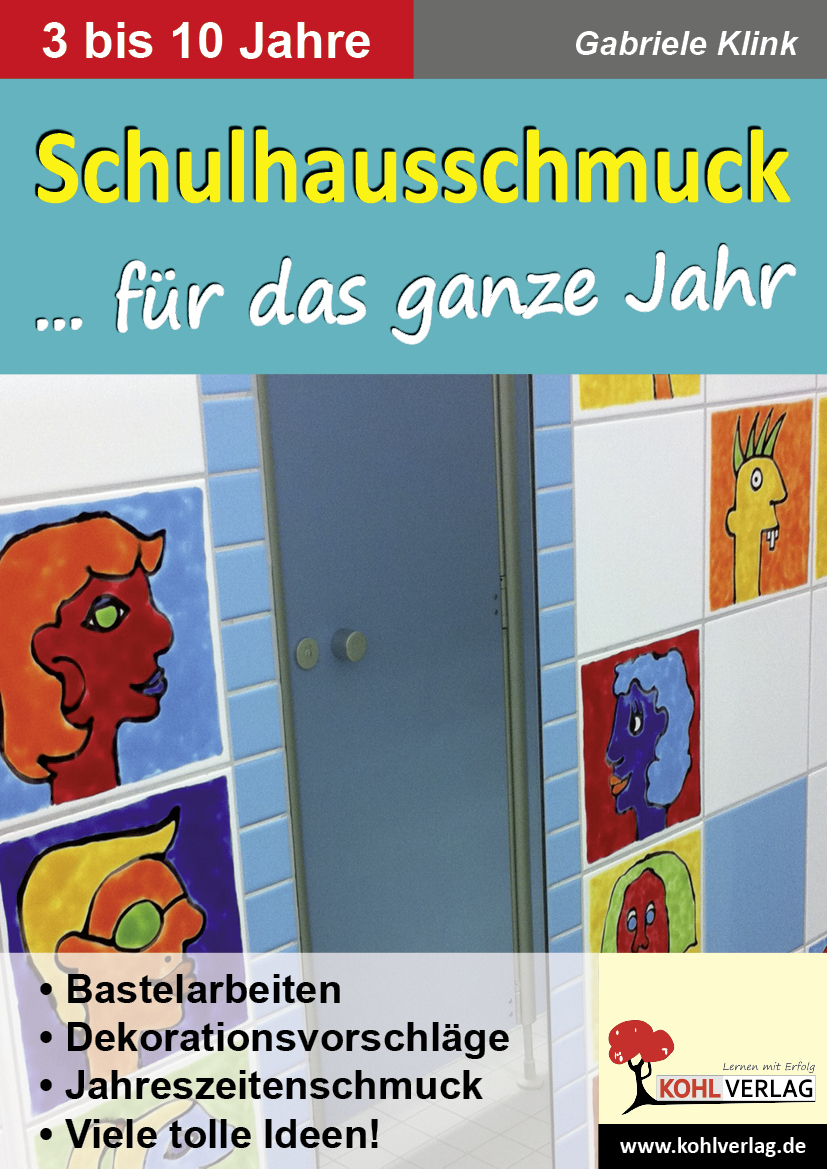 Kindergarten- & Schulhausschmuck für das ganze Jahr