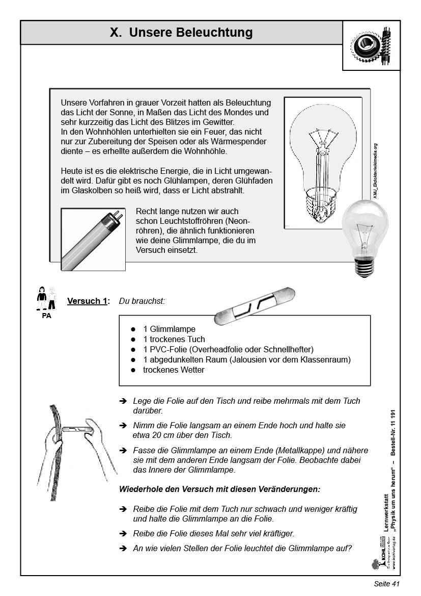 Lernwerkstatt Physik um uns herum