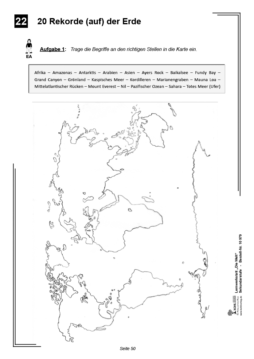 Lernwerkstatt Die Welt