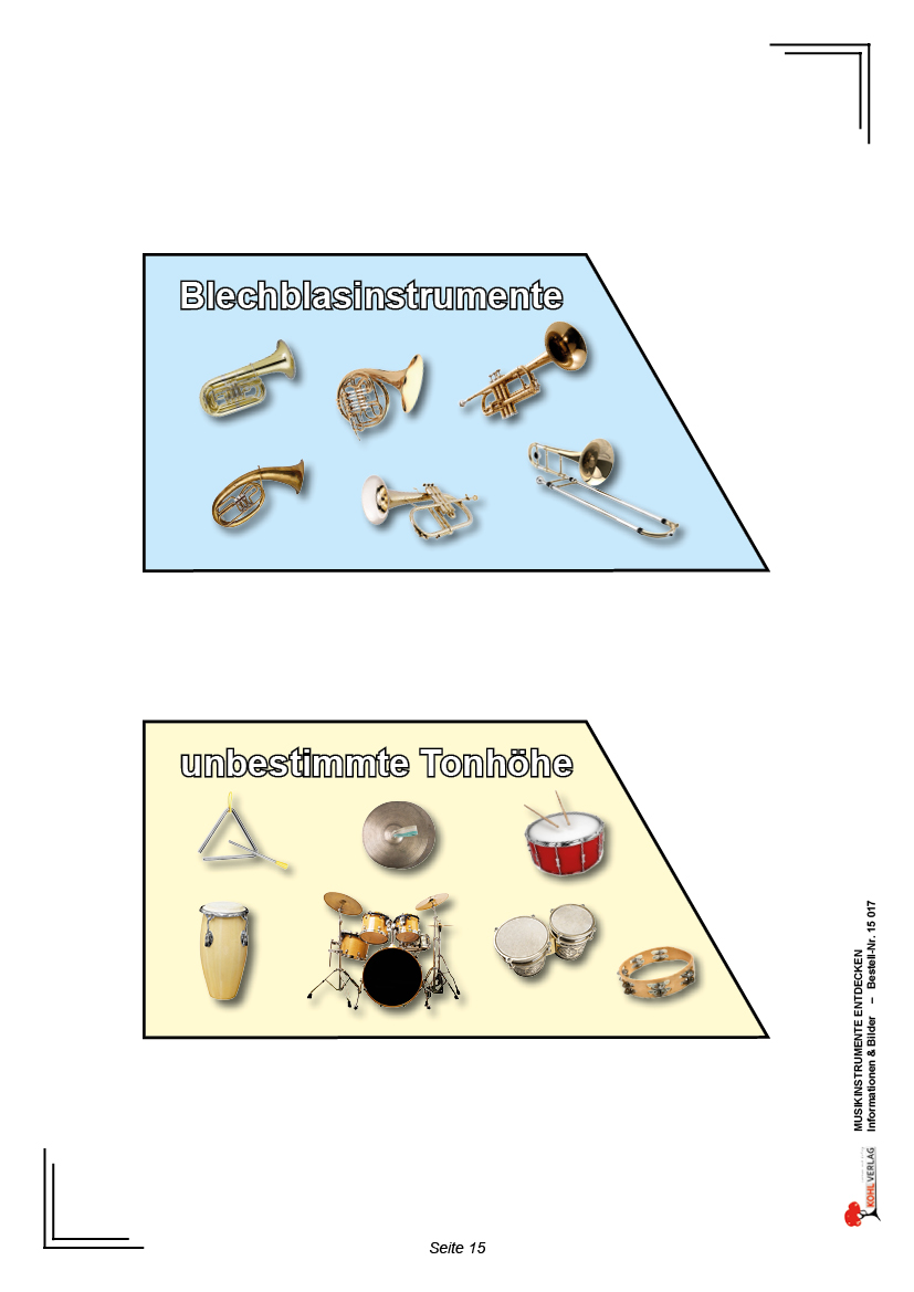 Musikinstrumente entdecken - Informationen & Bilder Musikinstrumente entdecken - Informationen & Bilder
