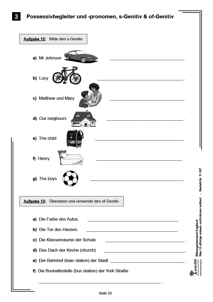 Bildungsstandard Englisch / Klasse 6