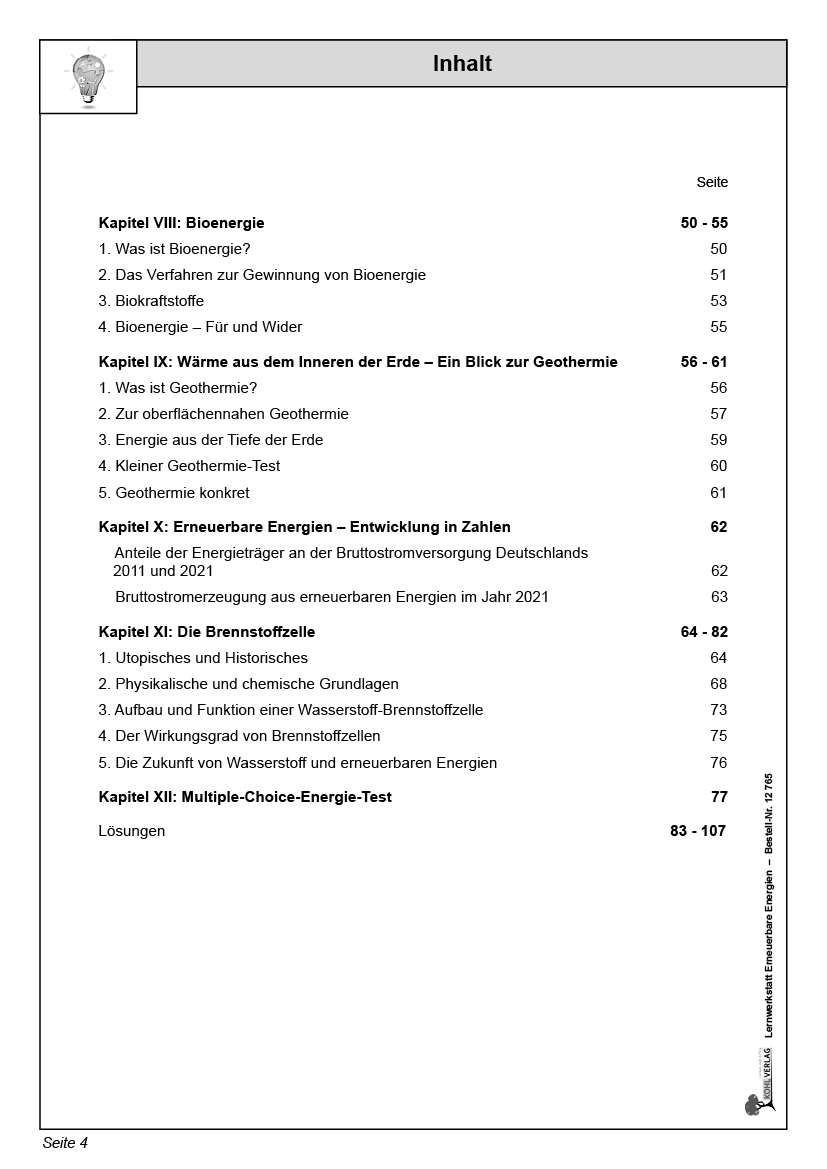 Lernwerkstatt Erneuerbare Energien