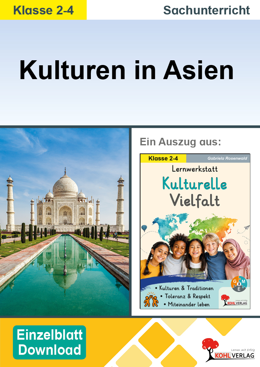Lernwerkstatt Kulturelle Vielfalt / Kulturen in Asien