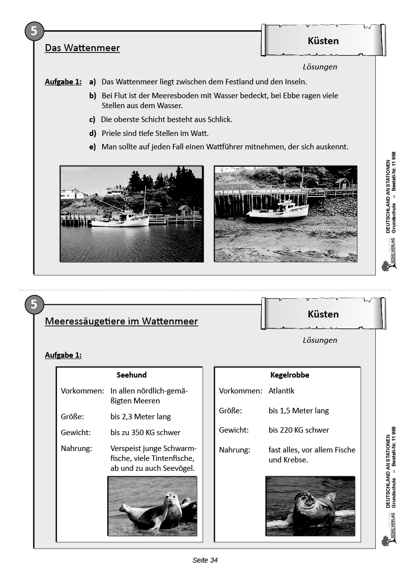 Deutschland an Stationen / Grundschule