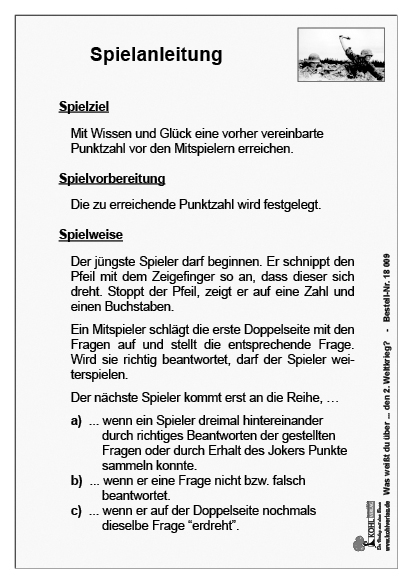Was weißt du über ... den 2. Weltkrieg? Was weißt du über ... den 2. Weltkrieg?