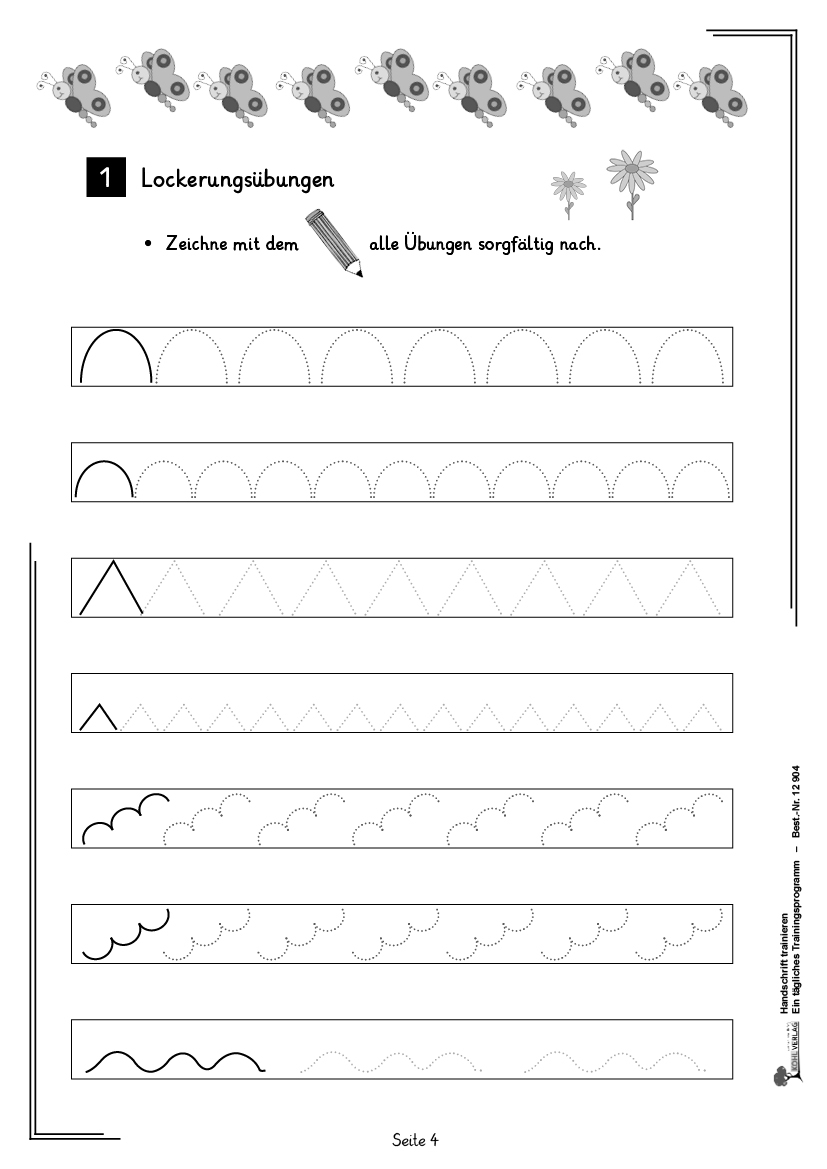 Handschrift trainieren