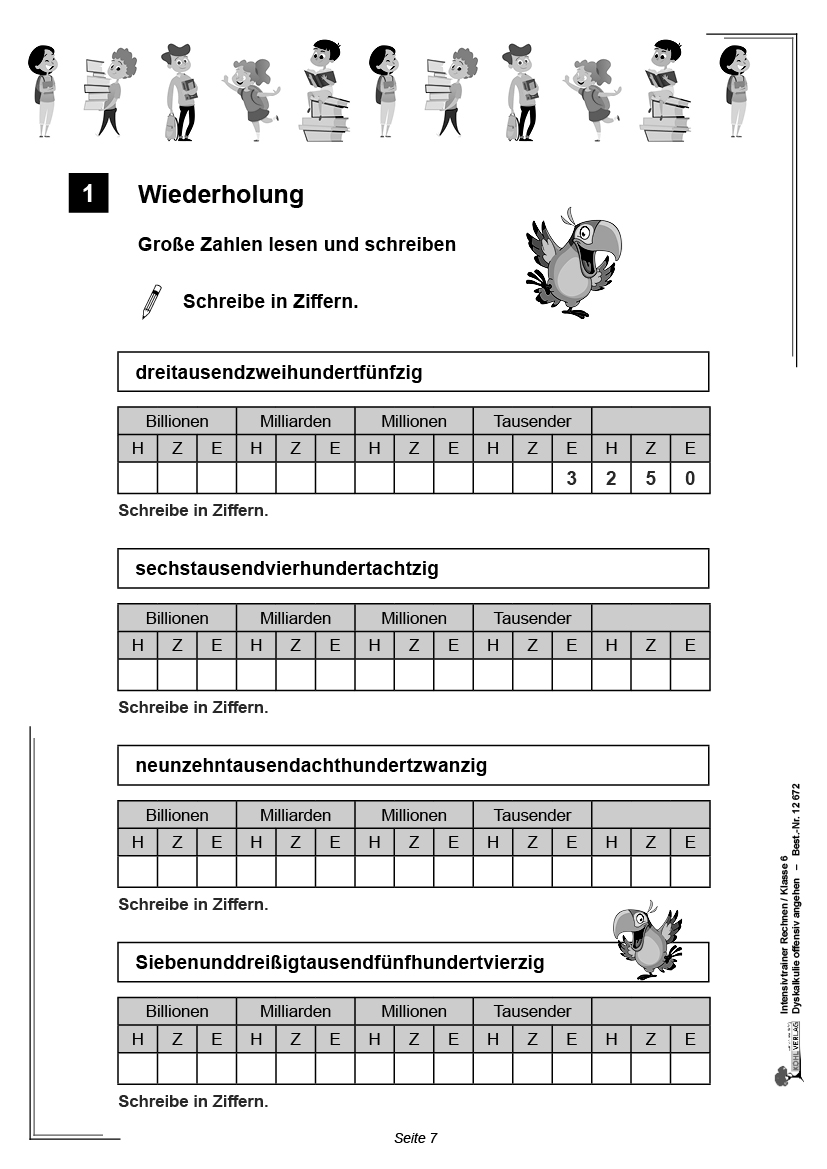 Intensivtrainer Rechnen / Klasse 6