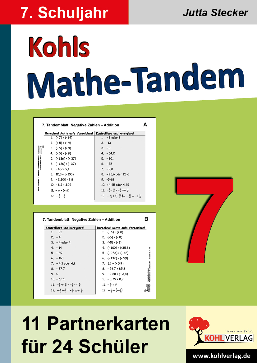 Kohls Mathe-Tandem / Klasse 7