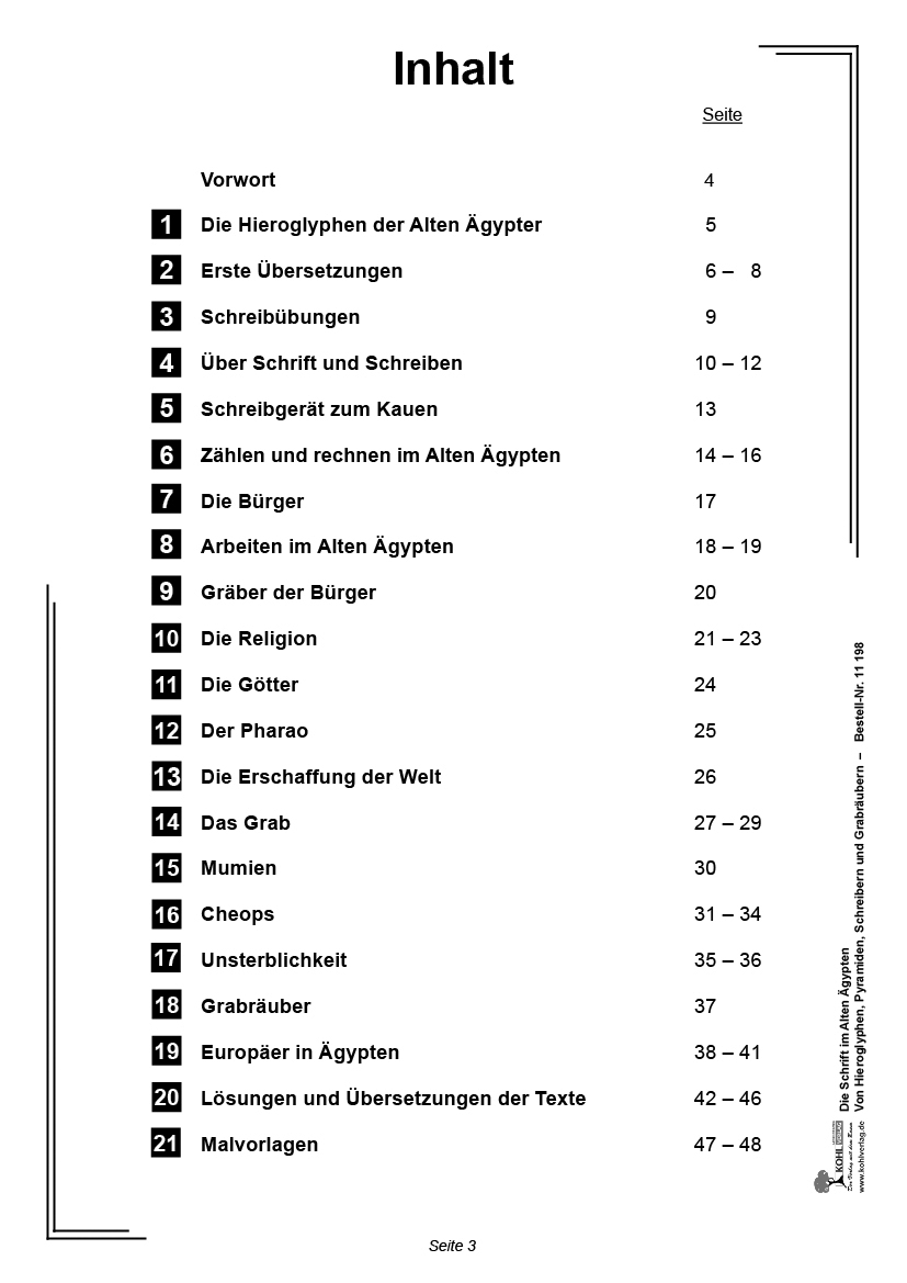 Die Schrift im Alten Ägypten