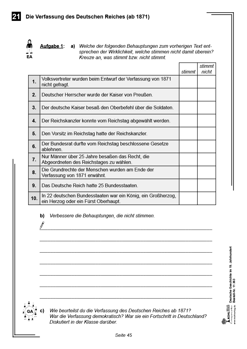 Deutsche Geschichte im 19. Jahrhundert