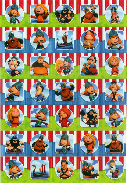 Belohnungssticker Hey Wickie! Belohnungssticker Hey Wickie!