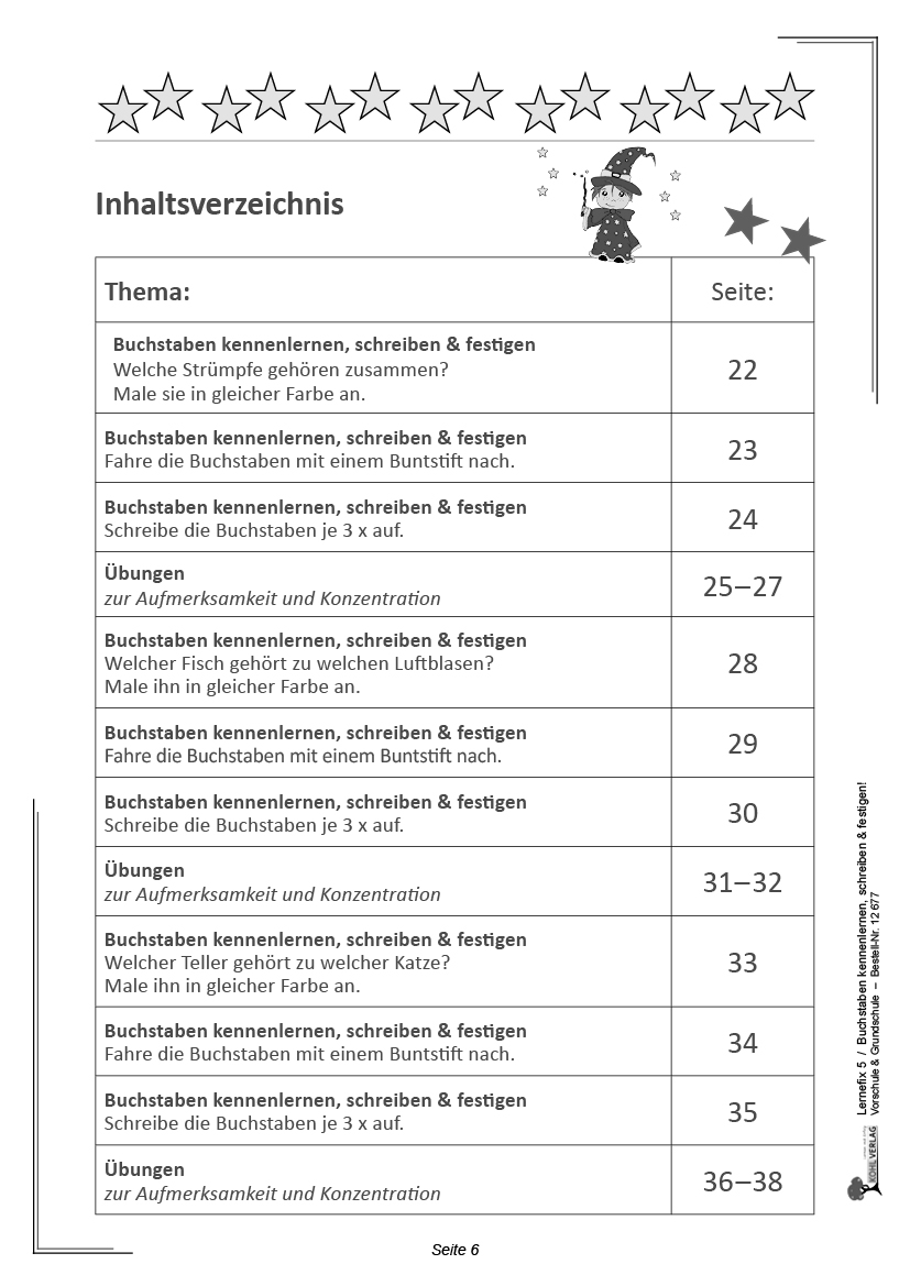 Lernefix / Band 5: Buchstaben kennenlernen, verstehen & festigen