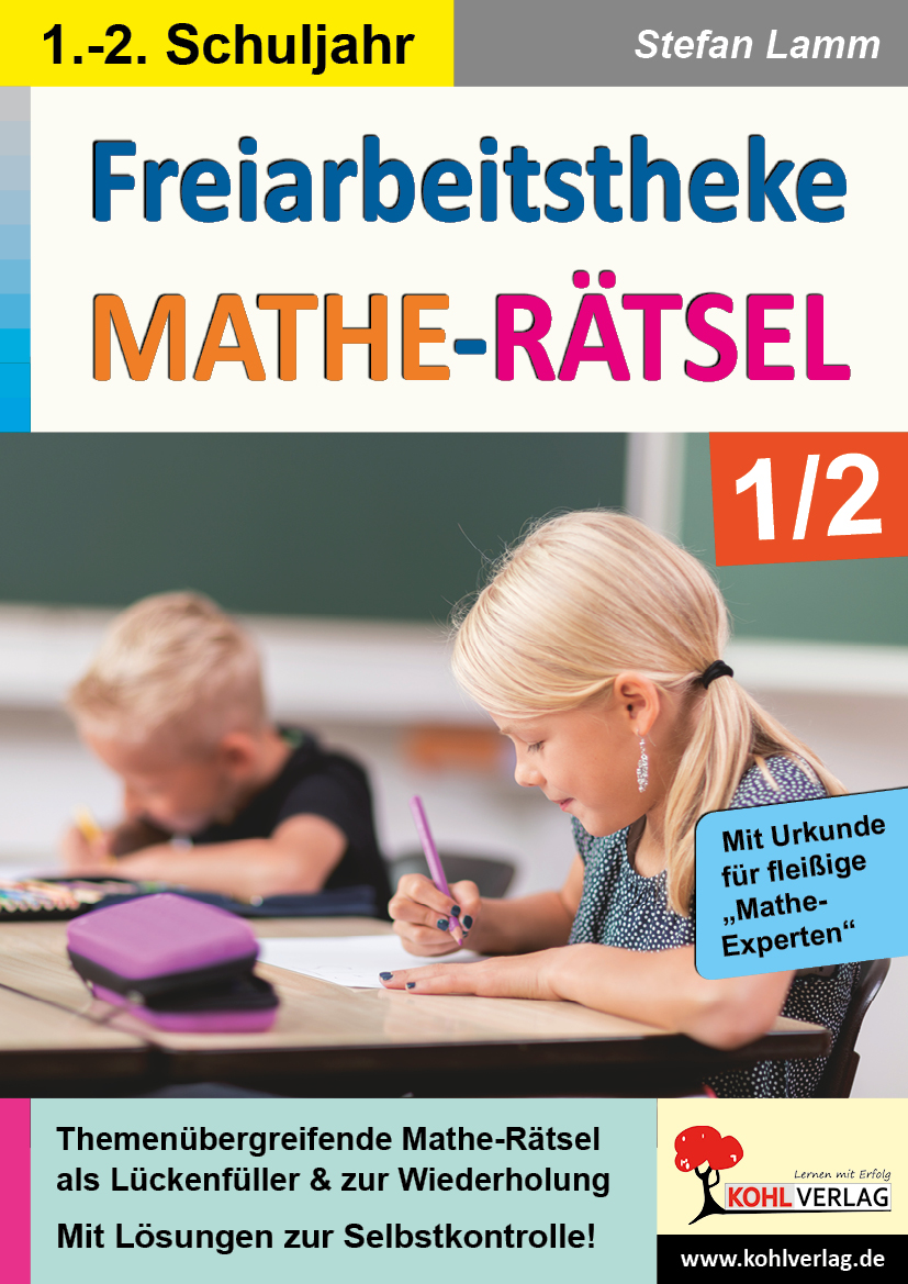 Freiarbeitstheke Mathe-Rätsel / Klasse 1-2