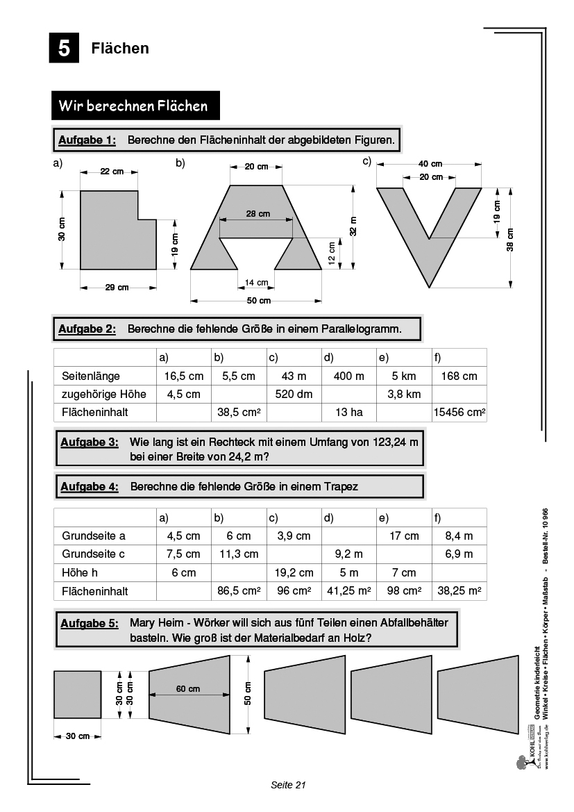 Geometrie kinderleicht