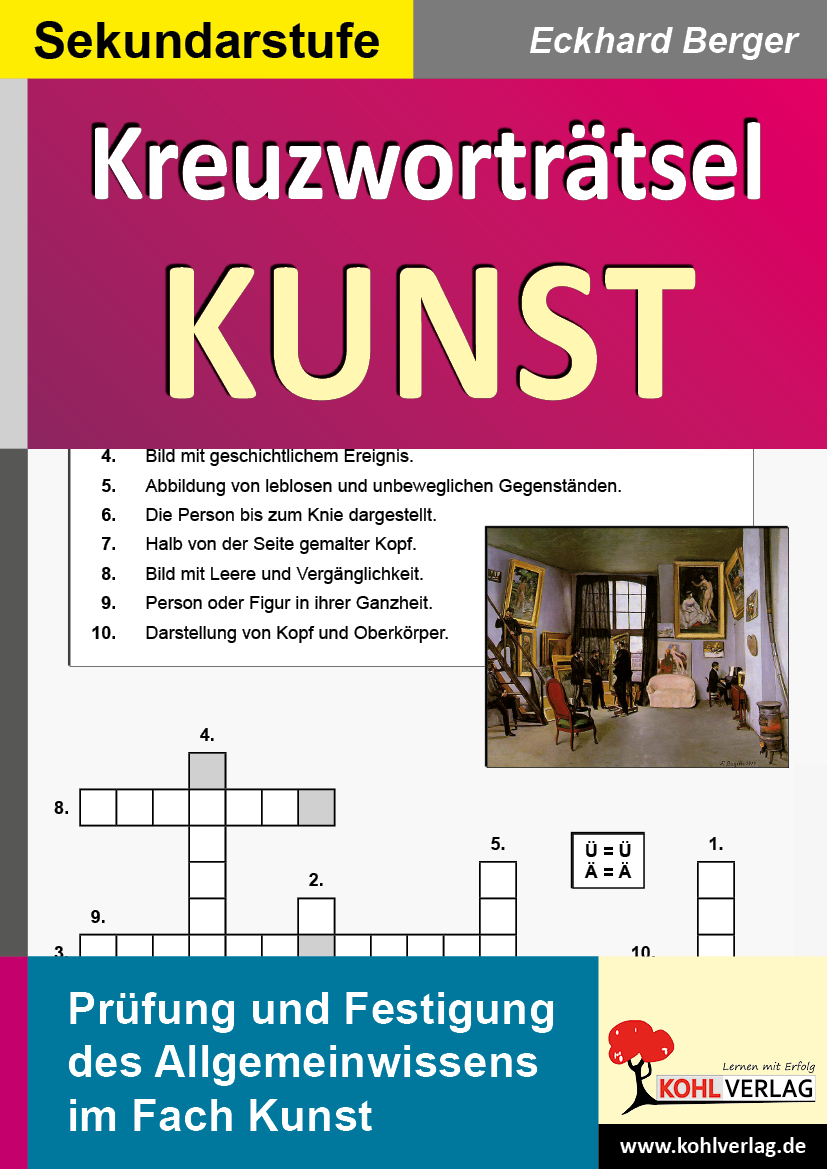 Kreuzworträtsel Kunst