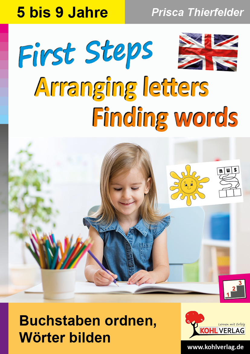 First Steps  -  Arranging letters, Finding words