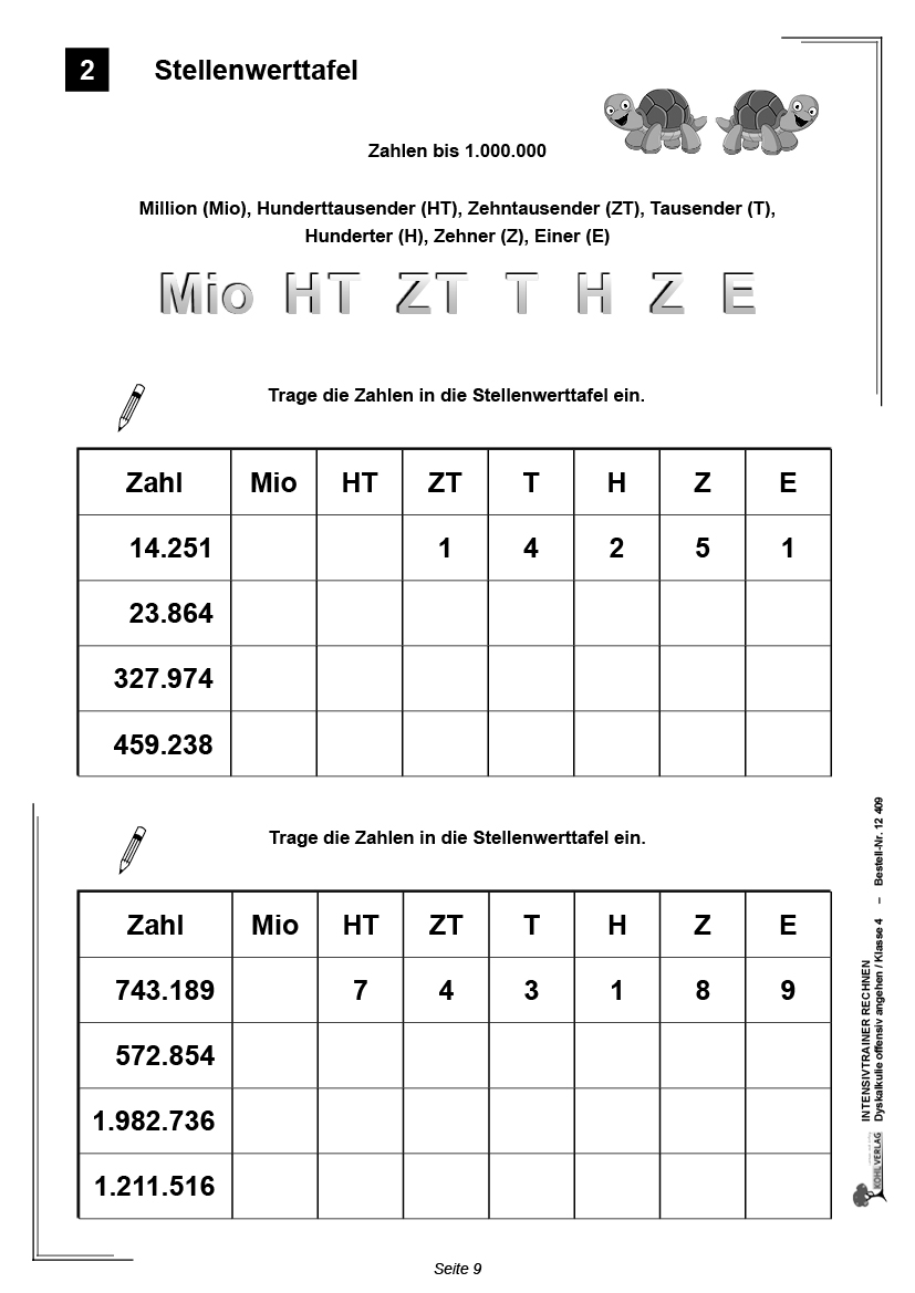 Intensivtrainer Rechnen / Klasse 4