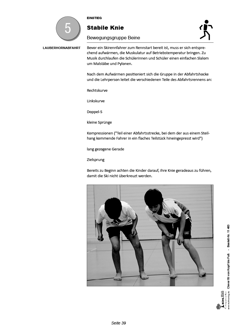 Clever fit von Kopf bis Fuß