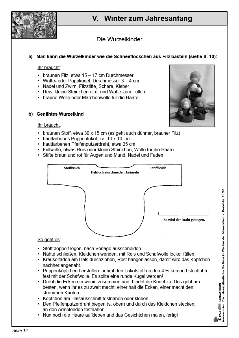 Der Jahreszeitentisch