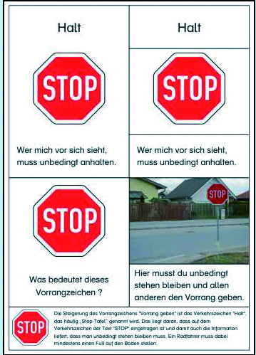 Verkehrszeichen kennenlernen