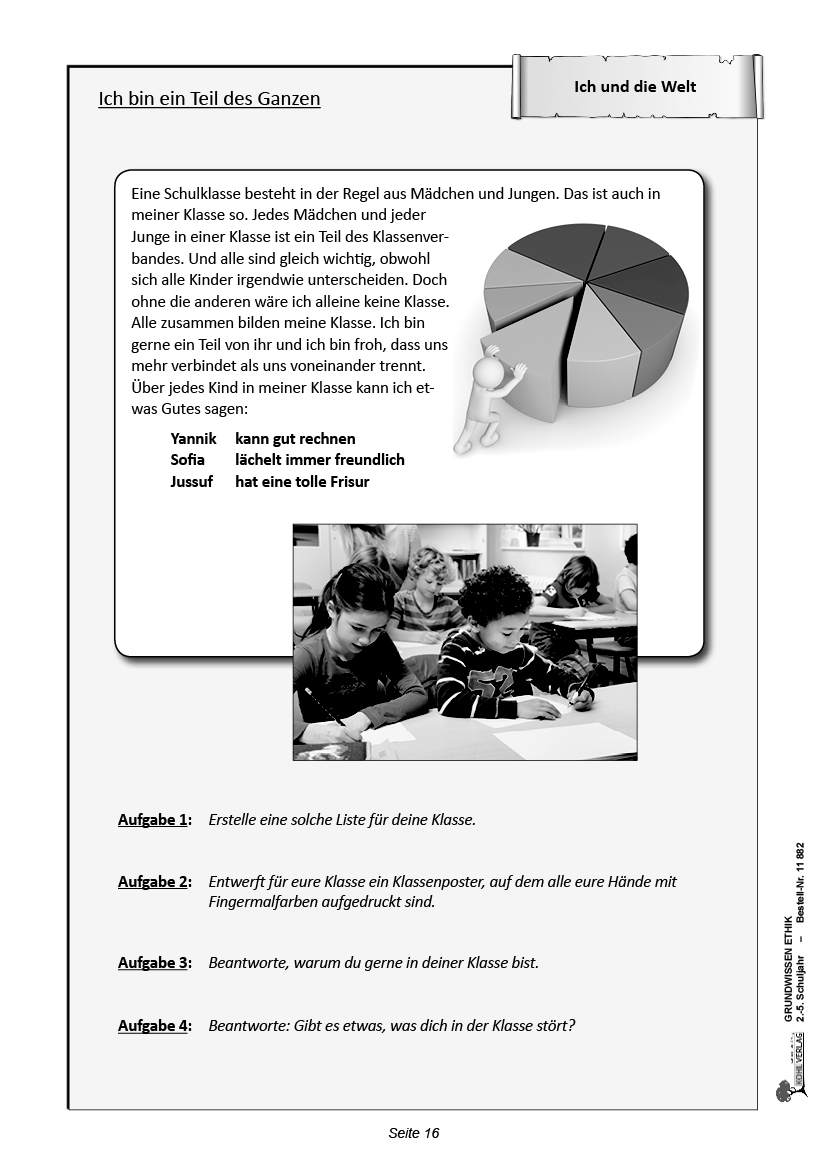 Grundwissen Ethik / Klasse 2-5