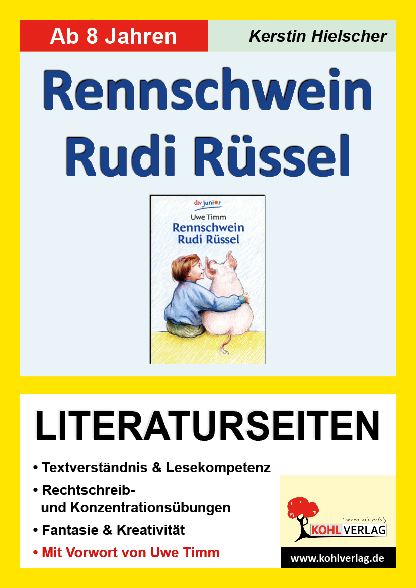 Rennschwein Rudi Rüssel - Literaturseiten