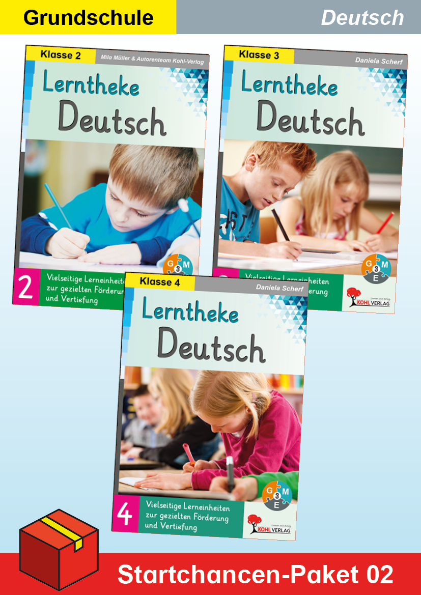 Startchancen-Paket 02 (Deutsch GS): Lerntheke Deutsch