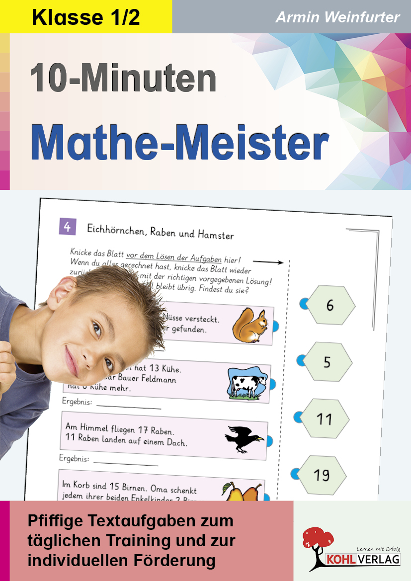 10-Minuten-Mathe-Meister / Klasse 1-2