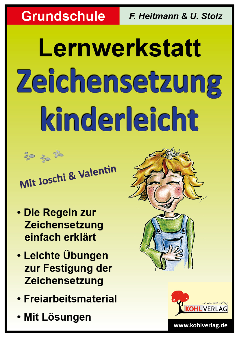 Lernwerkstatt Zeichensetzung kinderleicht / Grundschule