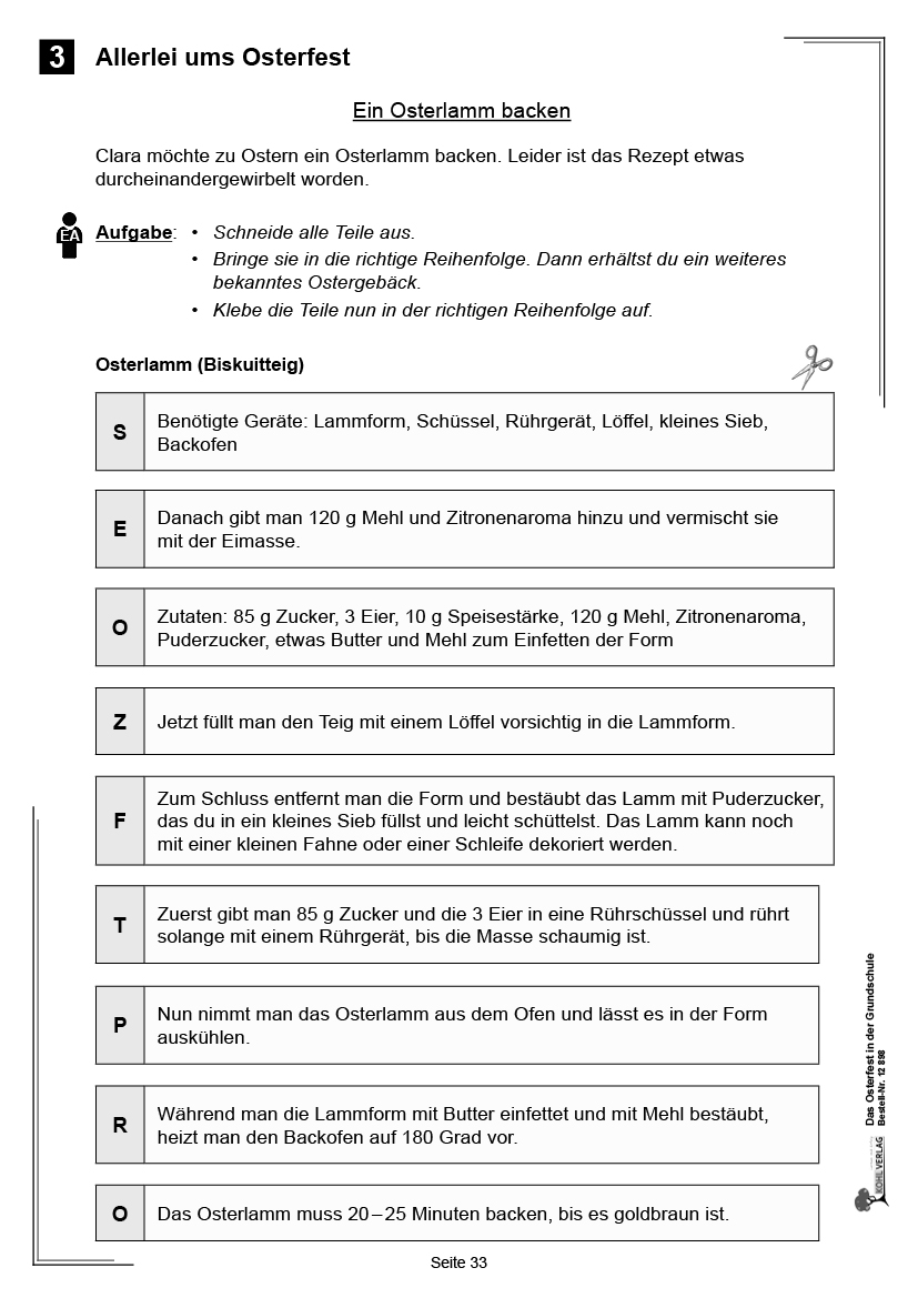 Das Osterfest in der Grundschule