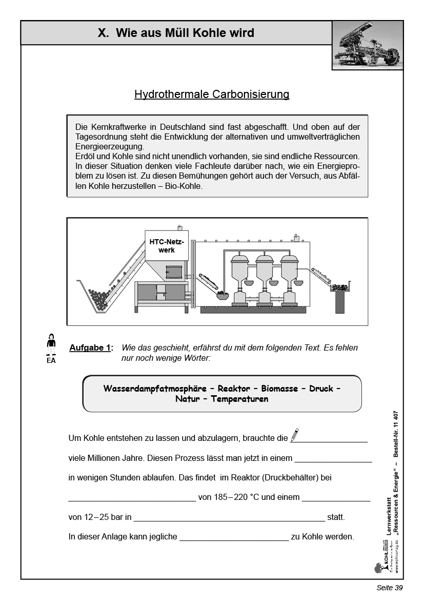 Lernwerkstatt Ressourcen & Energie