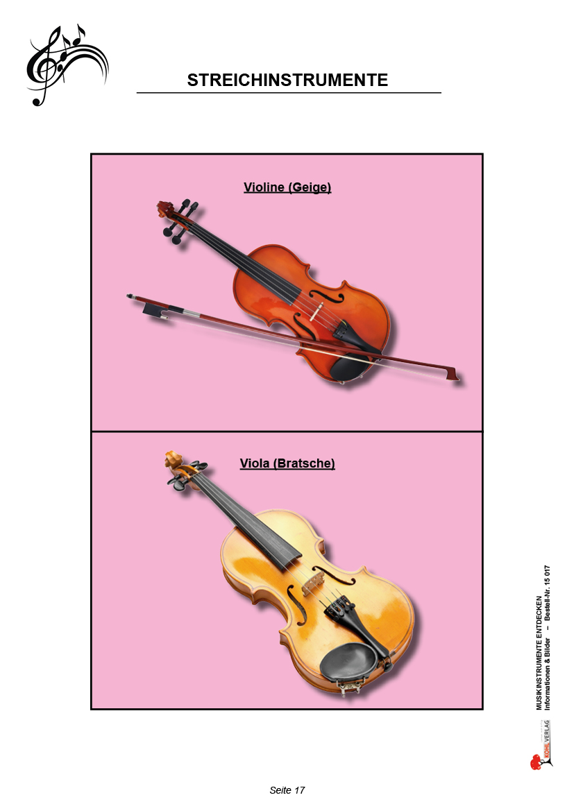 Musikinstrumente entdecken - Informationen & Bilder Musikinstrumente entdecken - Informationen & Bilder